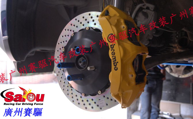 英菲尼迪FX35 FX50專用意大利brembo gt版剎車套裝 FX35競技版剎車套裝