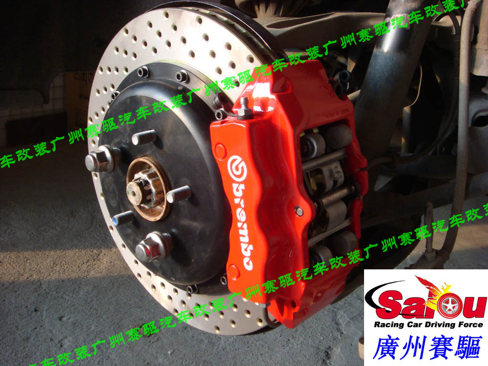雷克薩斯IS250/IS300升級(jí)專用BREMBO前6后4剎車套裝  有效解決原車剎車扁軟