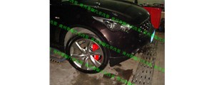 英菲尼迪FX50改BREMBO大六活塞剎車套件實(shí)例