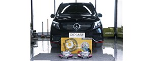 奔馳威霆高速上剎車偏軟，升級DICASE六活塞剎車經(jīng)濟(jì)且實用